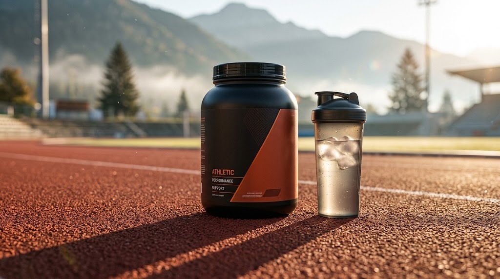 Athletic Performance Support - Confezione e Shaker da Allenamento